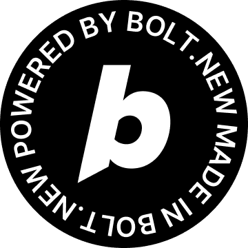 Powered by Bolt.new - Made in Bolt.new